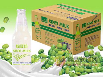 欣宜 绿豆奶 植物蛋白饮料 300ml箱装