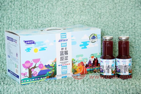 LY-002-品名：幸福食客蓝莓原浆-（260mlX8瓶）--大箱（260mlX20瓶）