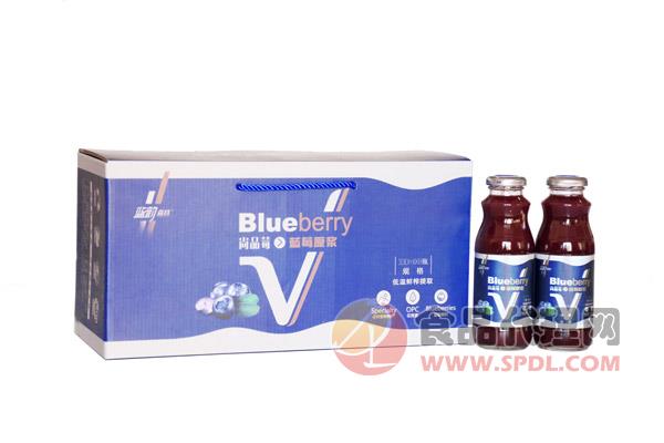 蓝韵森林尚品莓蓝莓原浆-（330mlX8瓶）----大箱（330mlX15瓶）