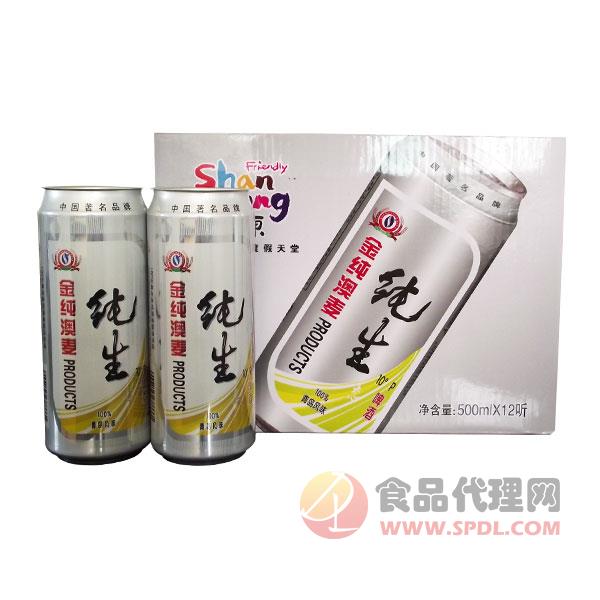 圣洲金纯澳麦啤酒500ML