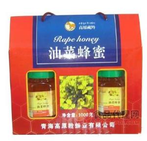 高原羚油菜蜂蜜盒装