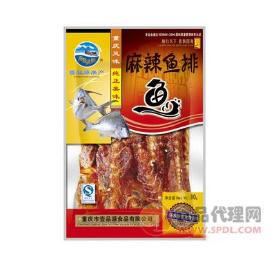 壹品源麻辣鱼排80g/袋