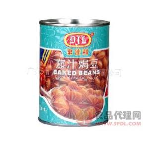 东佳利焗豆罐头罐装