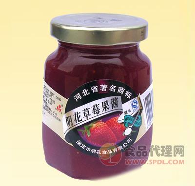 明花精品草莓酱280g