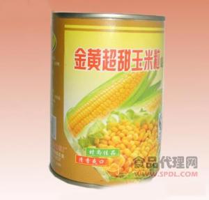 通福超甜玉米粒罐头400克