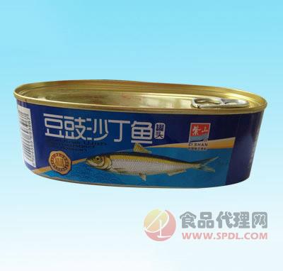 紫山豆豉沙丁鱼罐装