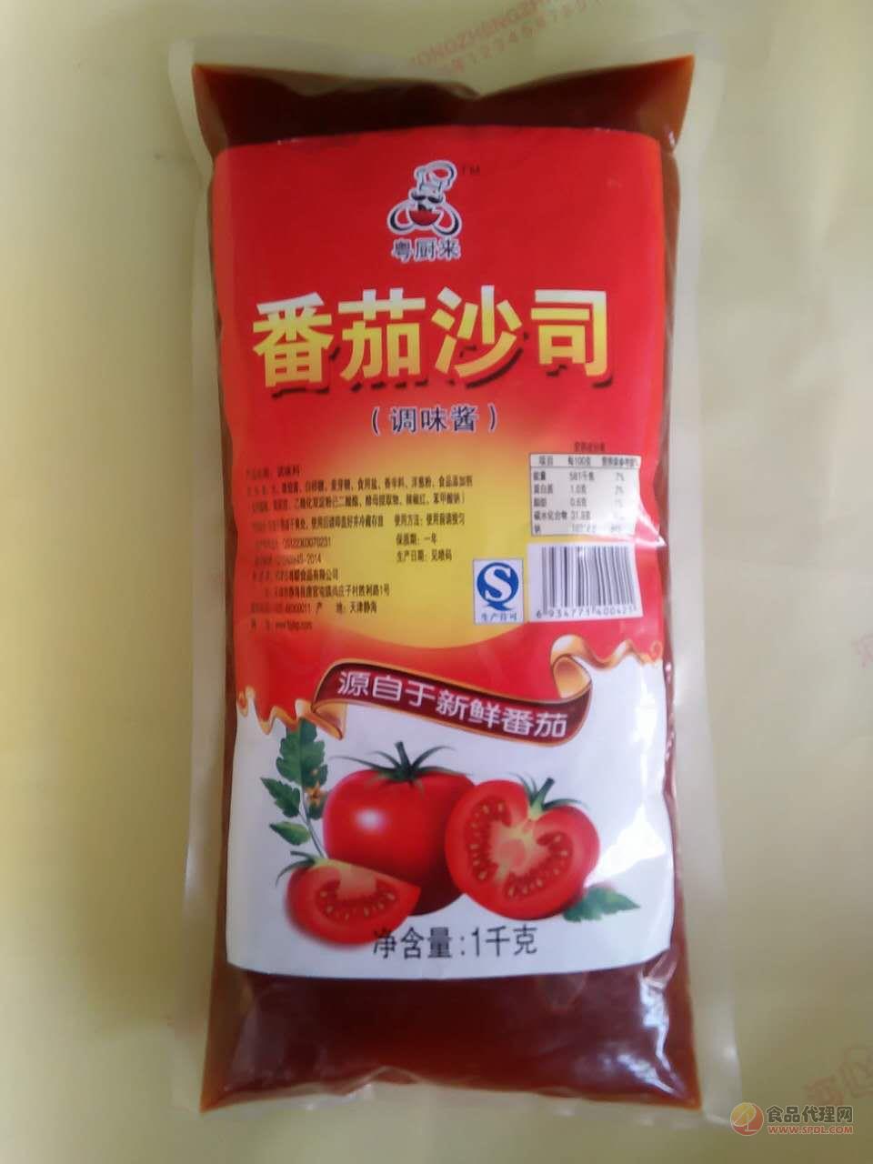 粤厨来番茄沙司（调味酱）1kg