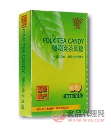 嗓咽爽茶膏糖30g/盒