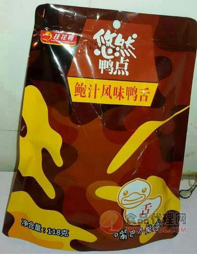 桂花鸭鲍汁风味鸭舌袋装