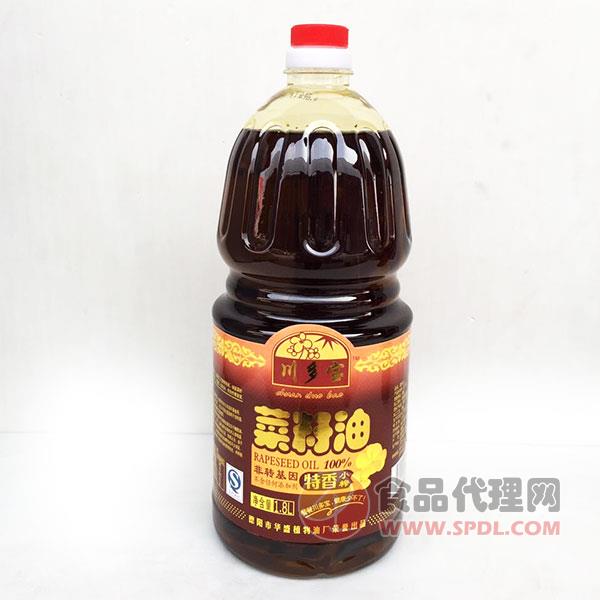 川多宝菜籽油特香小榨1.8L