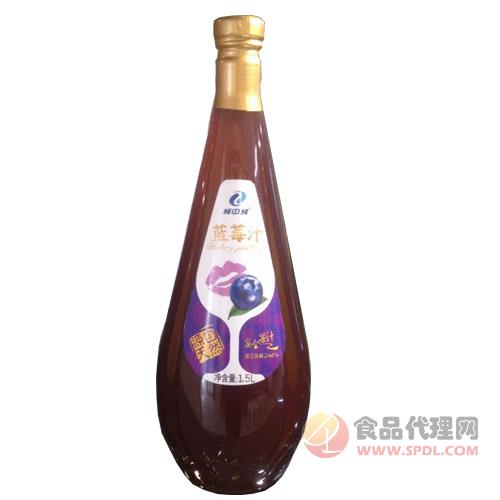 纯中纯蓝莓汁1.5L