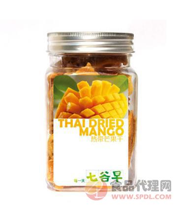 七谷早泰国芒果干瓶装