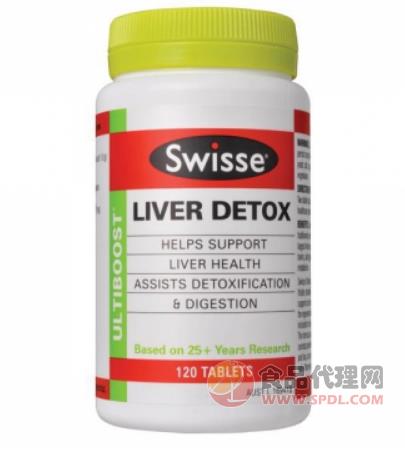 澳洲Swisse 奶蓟草Liver Detox护肝片肝脏排毒120粒