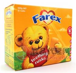 澳洲Farex 婴儿小麦磨牙棒 100g