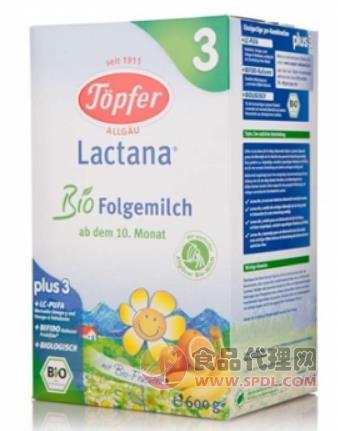 德国Topfer特福芬有机奶粉 3段（10-36个月宝宝）600g