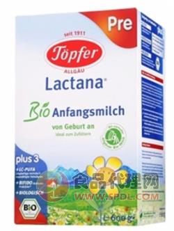 德国Topfer特福芬有机奶粉Pre段（0-3个月宝宝）600g