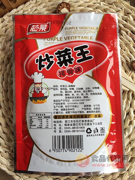 芯莱炒菜王排骨味150g（背面）