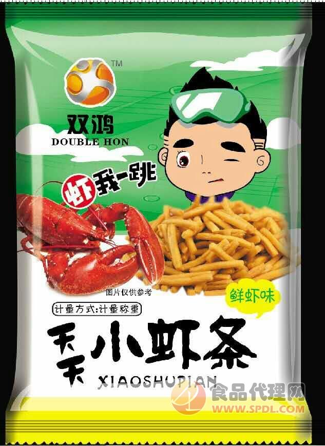 双鸿-天天小虾条-鲜虾味-计量称重