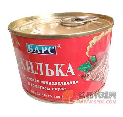 淘鲜坊-俄罗斯铁盒金枪鱼罐头250克