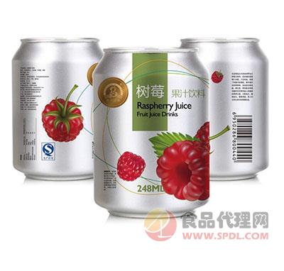 淘鲜坊-树莓果汁饮料248ml