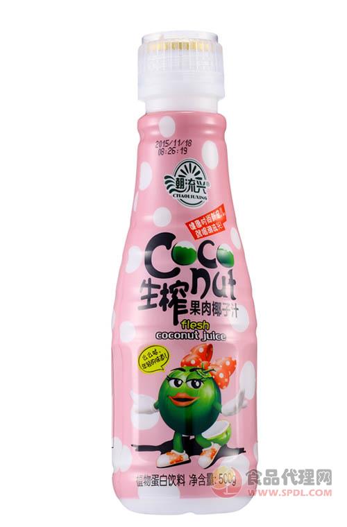 潮流兴-生榨果肉椰子汁500g (粉)