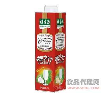 桂生源椰子汁1L