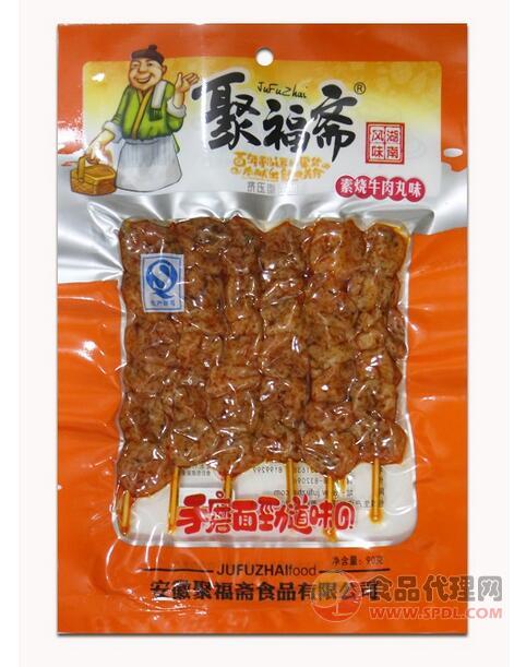 聚福斋素烧牛肉丸味90g