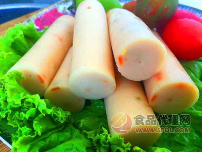 羽琨-蔬菜烤肠玉米味-80克