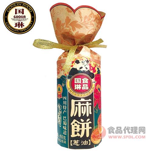 国琳葱油麻饼450g