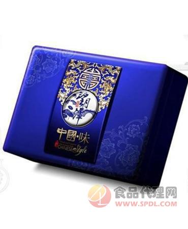 望月潭中国蓝盒袋装