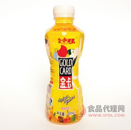 金卡混合水果运动饮料320ml