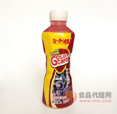 金卡葡萄汁椰果粒饮料320ml