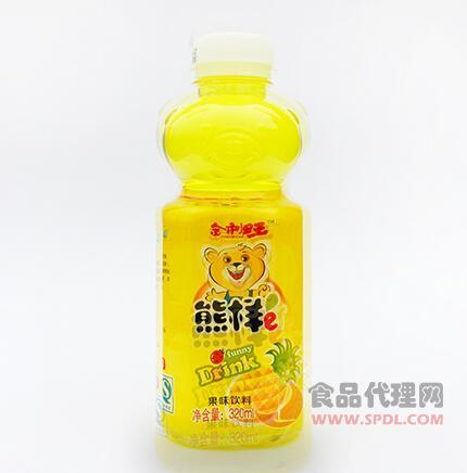 熊样儿菠萝饮料320ml