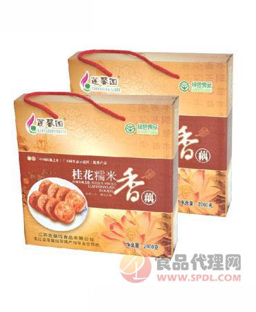 莲馨园桂花糯米藕（段包装）2kg