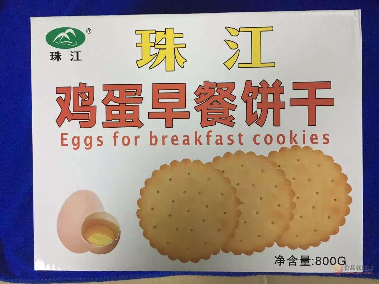 珠江鸡蛋早餐饼干800g