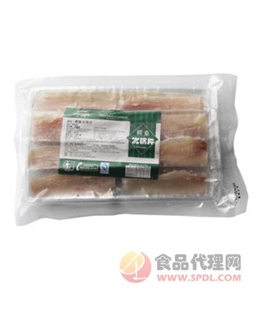 广西盟展鳄鱼肉火锅片150g 袋装