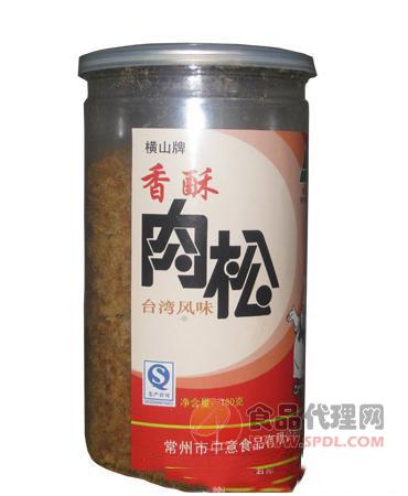 横山台湾香酥肉松180g 罐装