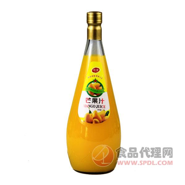 珍度芒果汁1.5L