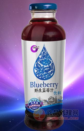 野生蓝莓汁420ml