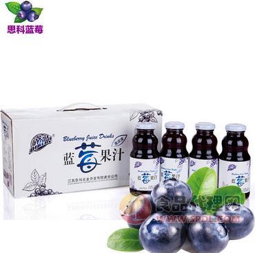 蒂蓝高浓度优质蓝莓汁248ml×10