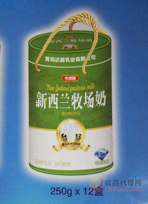 华润康新西兰牧场奶复合蛋白饮品250g×12盒