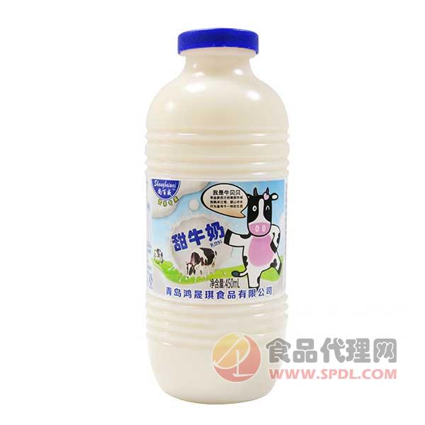 尚百威甜牛奶奶制品饮料450ml