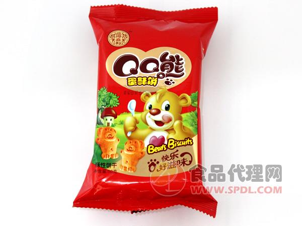 QQ熊蛋酥饼干50g