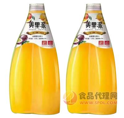 美果派发酵复合果汁饮料饮品1.05L