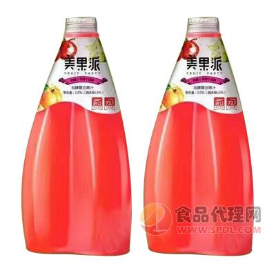美果派发酵复合果汁饮料饮品1.05L