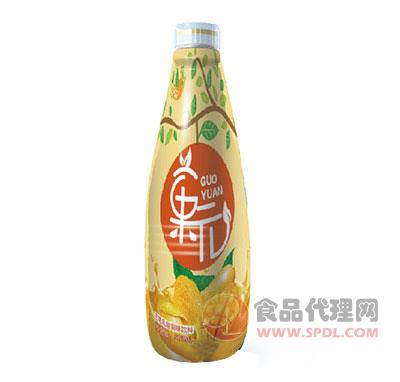 菓元芒果乳酸菌味饮料果味饮料果乳饮品1.25L
