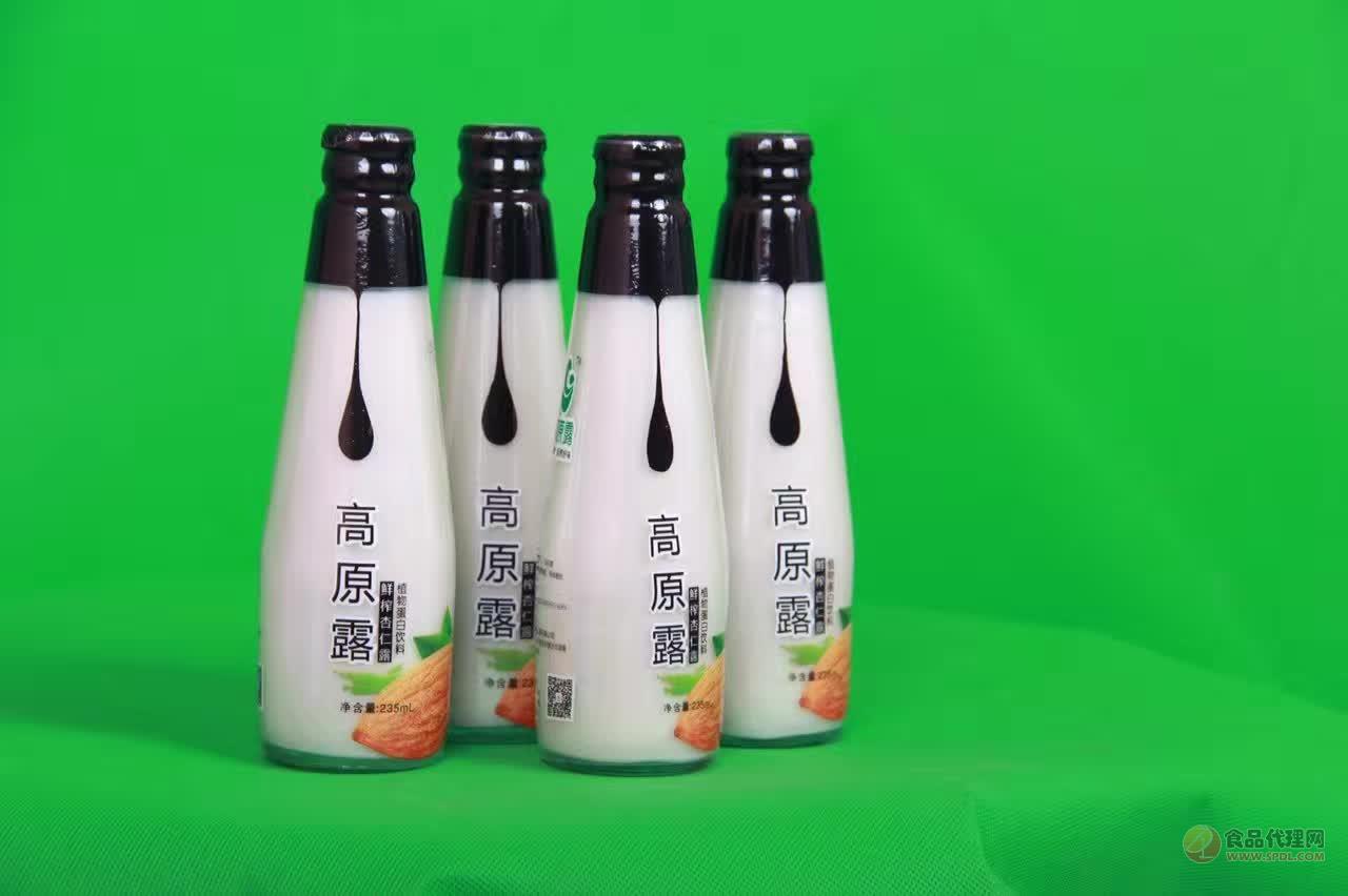 高原露鲜榨杏仁露235ml