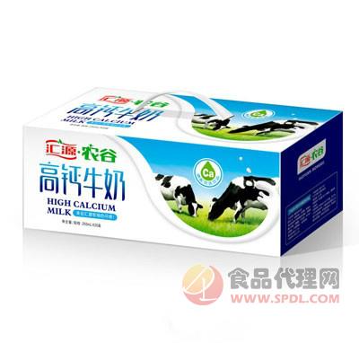 汇源·农谷高钙纯牛奶250mlx20盒
