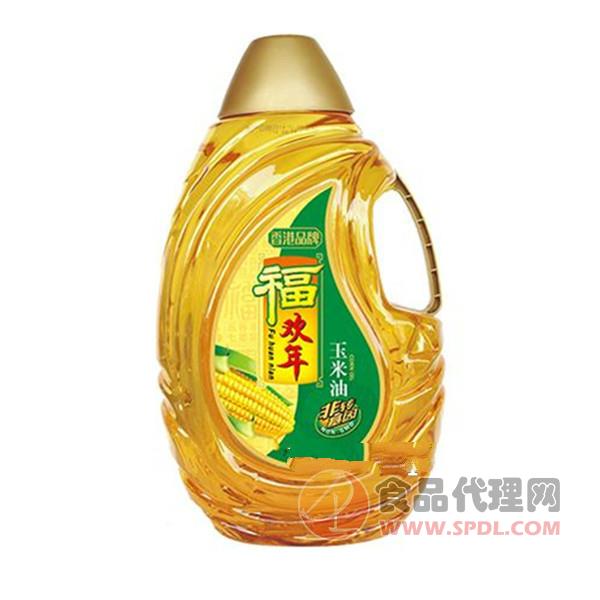 福欢年玉米油5L