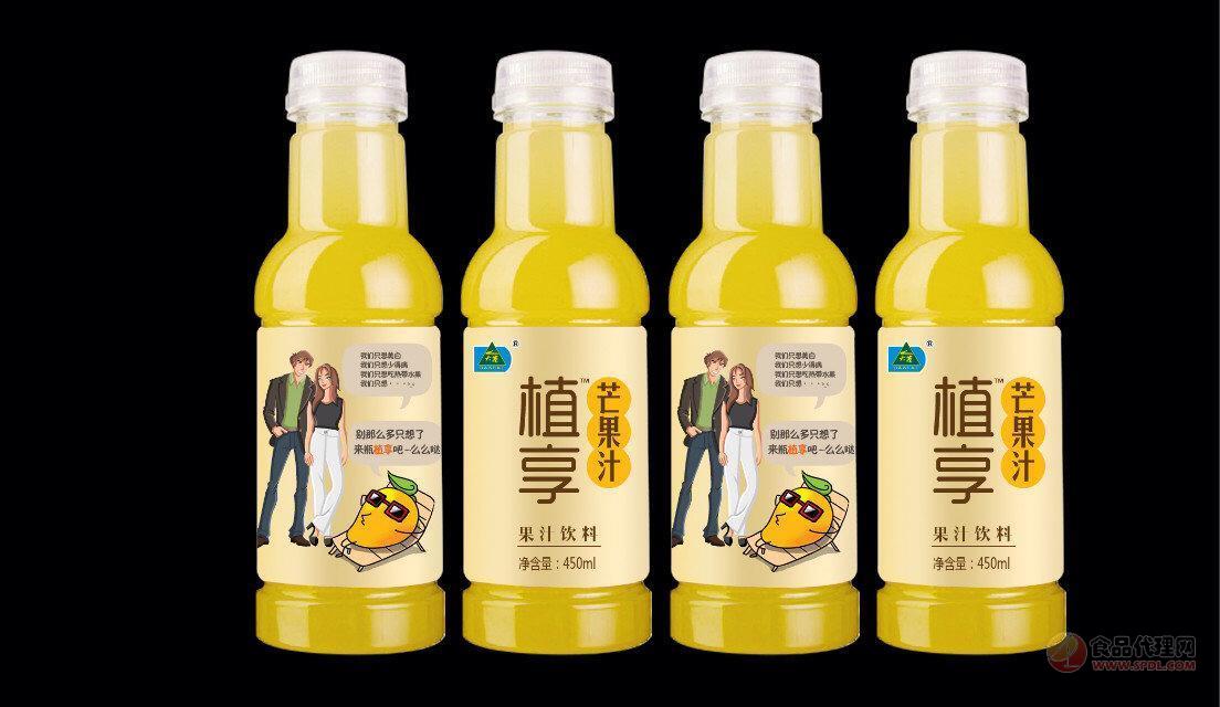 植享芒果汁饮料500mlx24瓶/箱